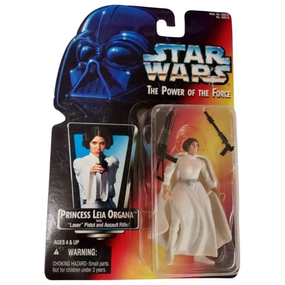 Kenner 1995 Star Wars PRINCESS LEIA ORGANA Power of the Force Action Figure Red